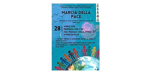 Marcia della Pace – domenica 28 aprile 2024